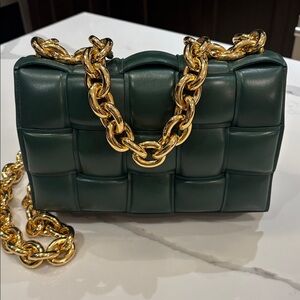 Bottega Veneta Intrecciato Maxi Chain Padded Cassette